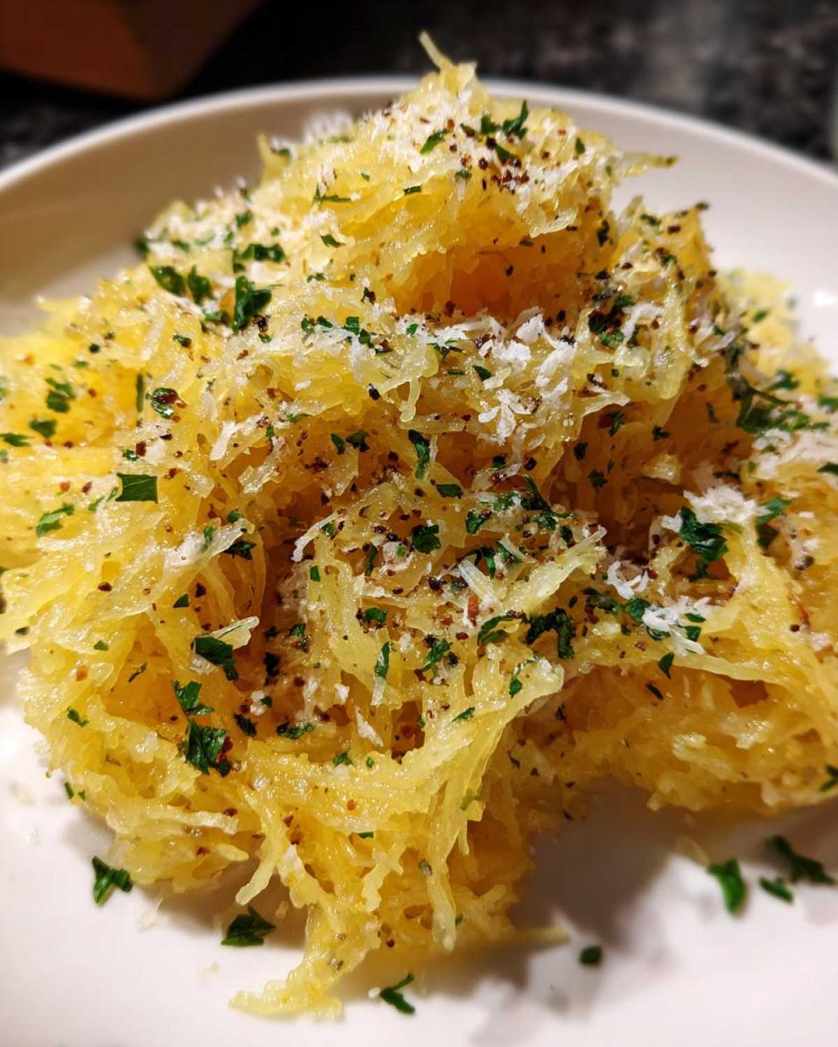 Garlic Parmesan Spaghetti Squash - detail 2