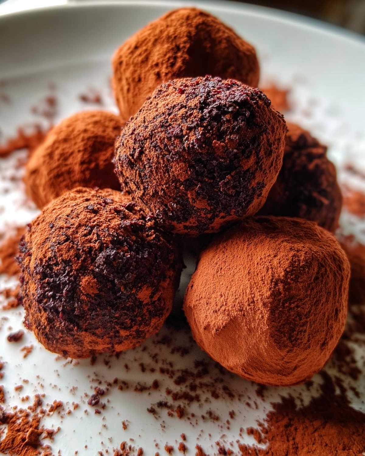 Hazelnut Chocolate Truffles - detail 1