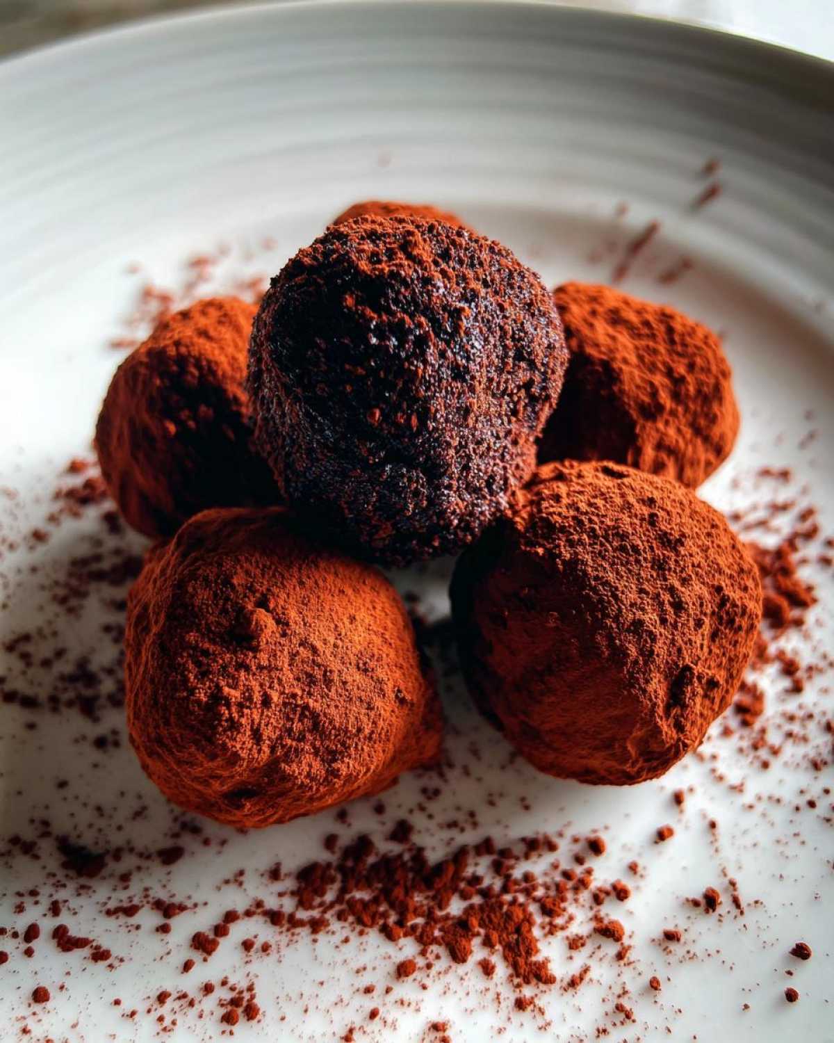 Hazelnut Chocolate Truffles - detail 2