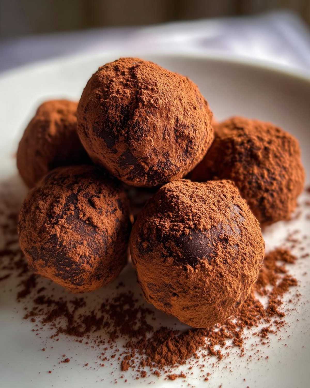 Hazelnut Chocolate Truffles - detail 4
