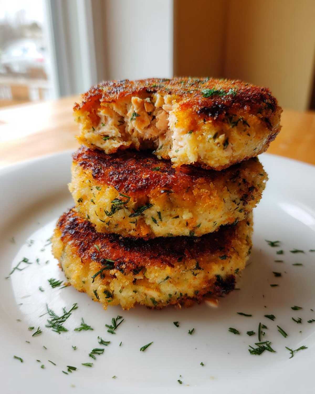 Lemon Dill Salmon Cakes - detail 3
