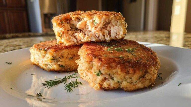Lemon Dill Salmon Cakes