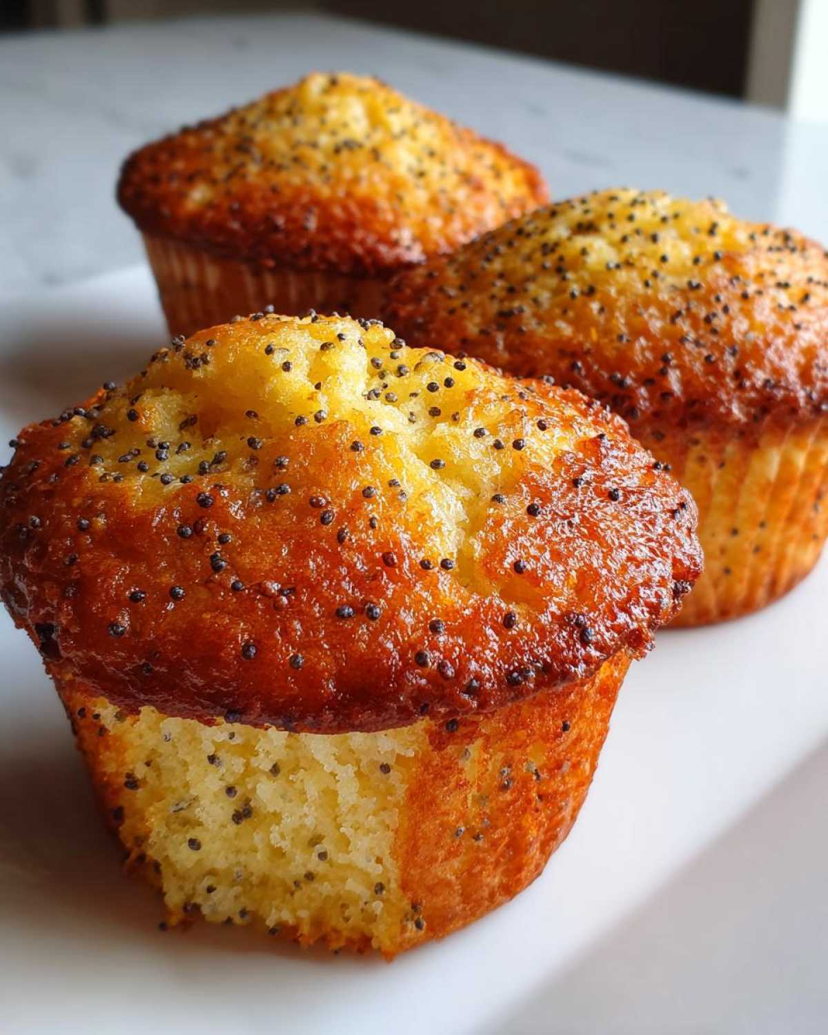 Lemon Poppy Seed Muffins - detail 2