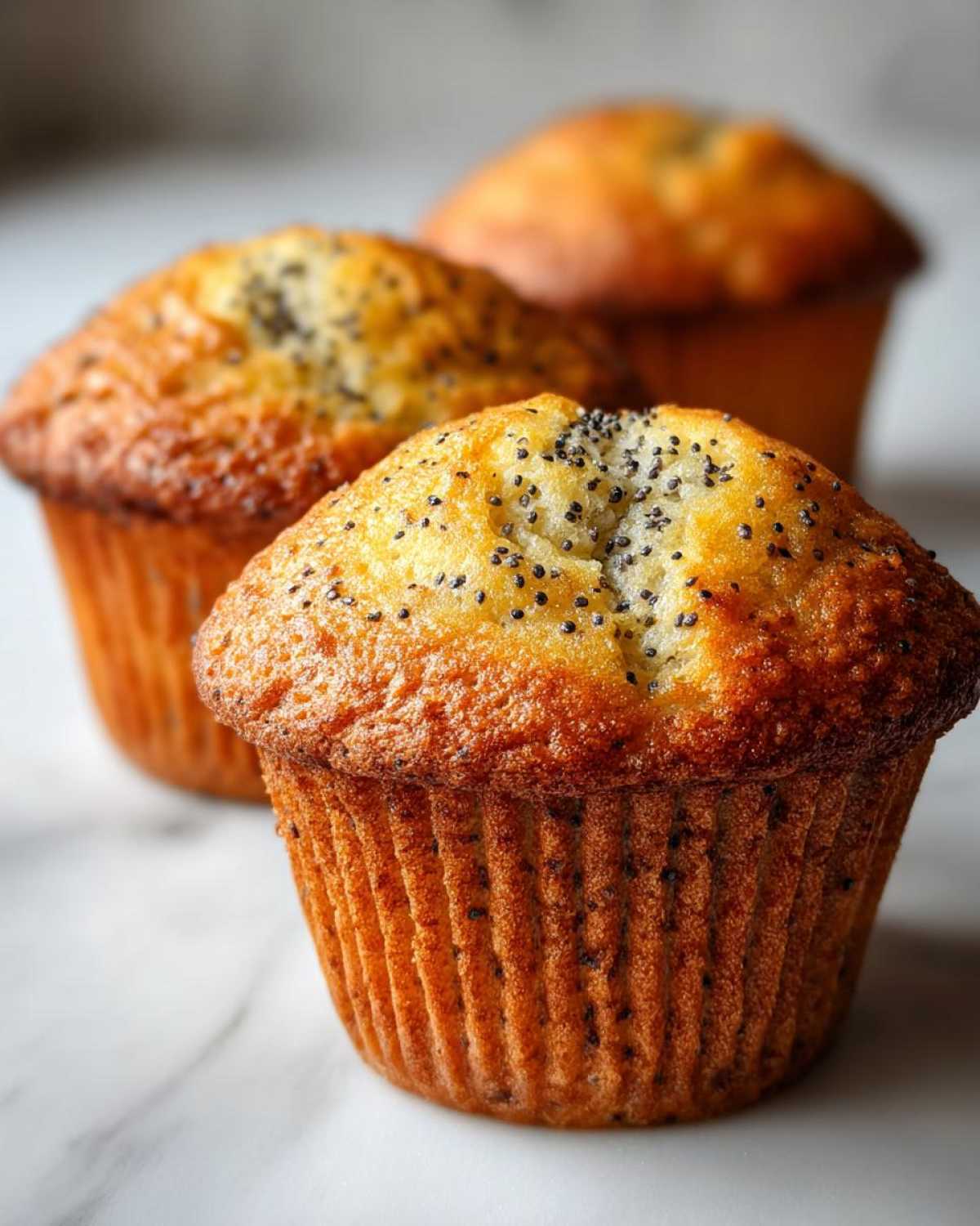 Lemon Poppy Seed Muffins - detail 3