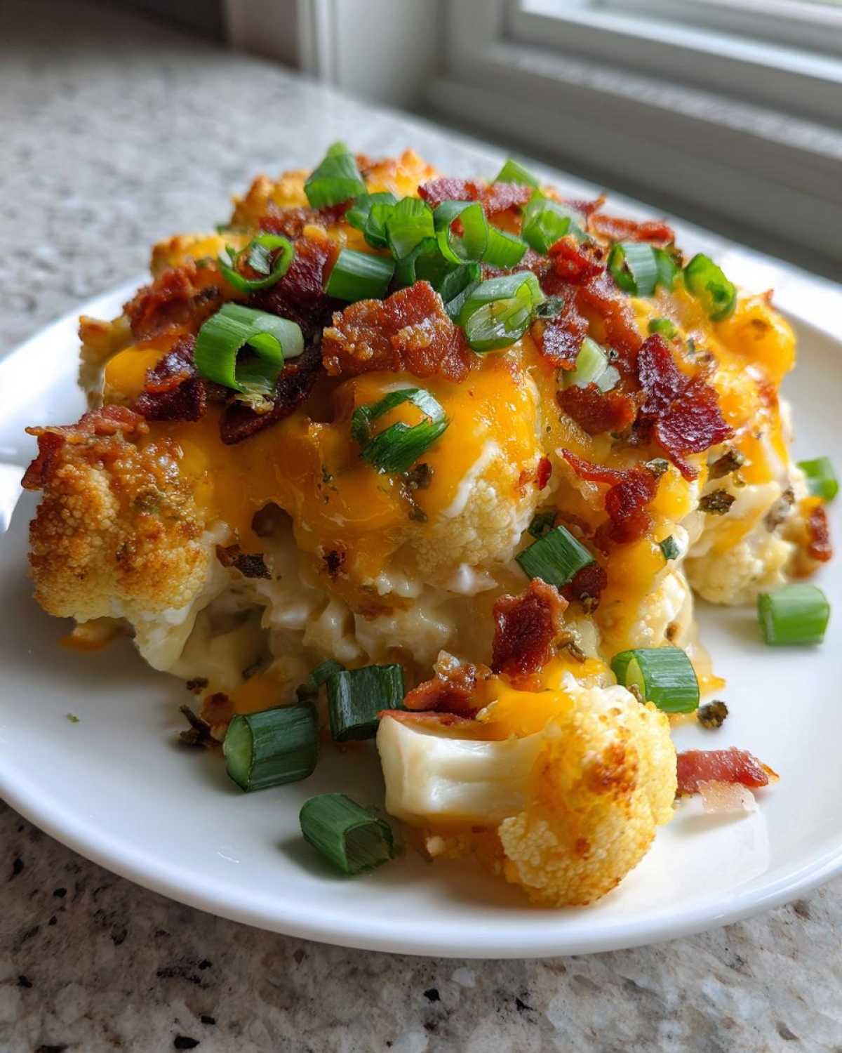 Loaded Cauliflower Casserole - detail 2