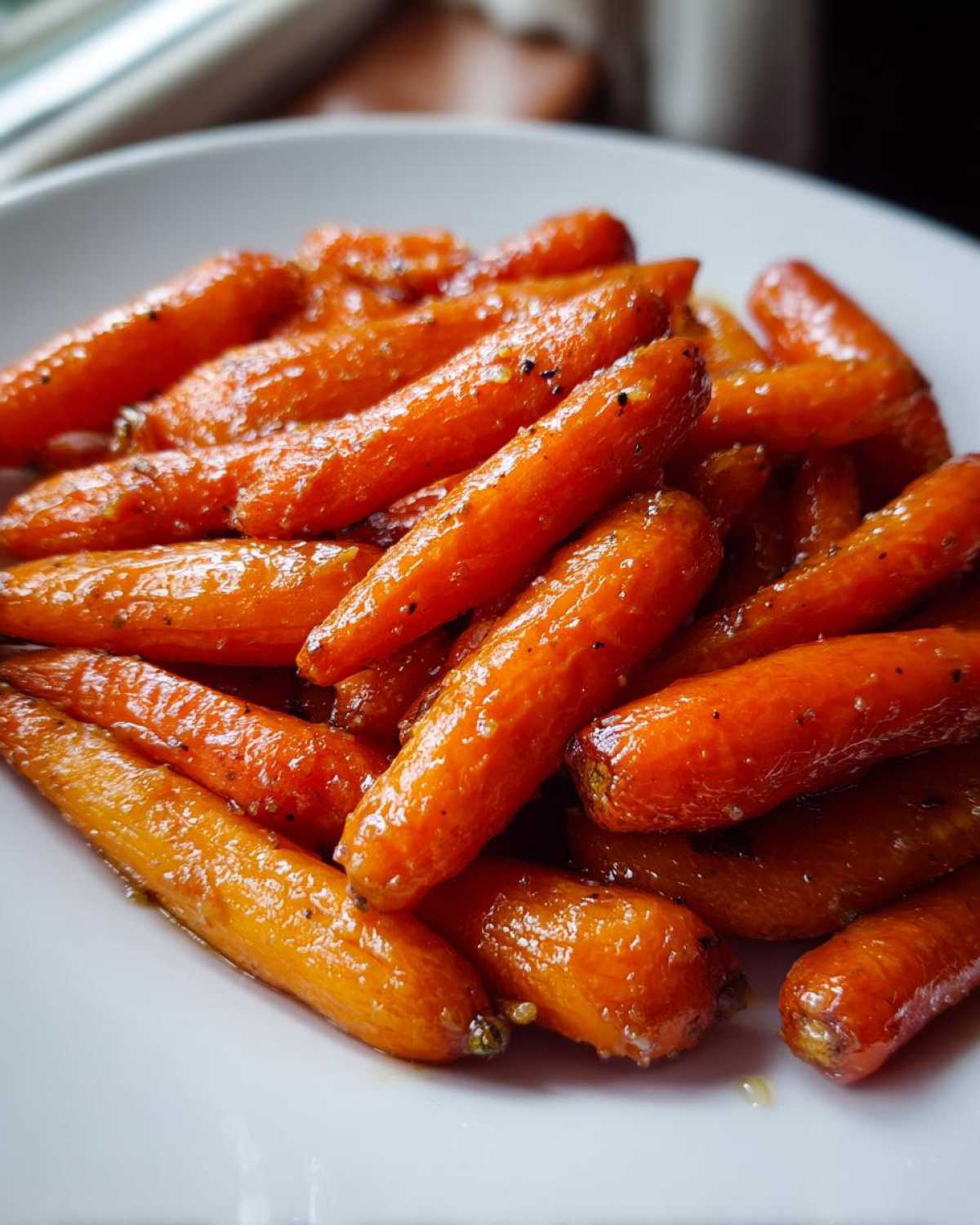 Maple Dijon Glazed Carrots - detail 1