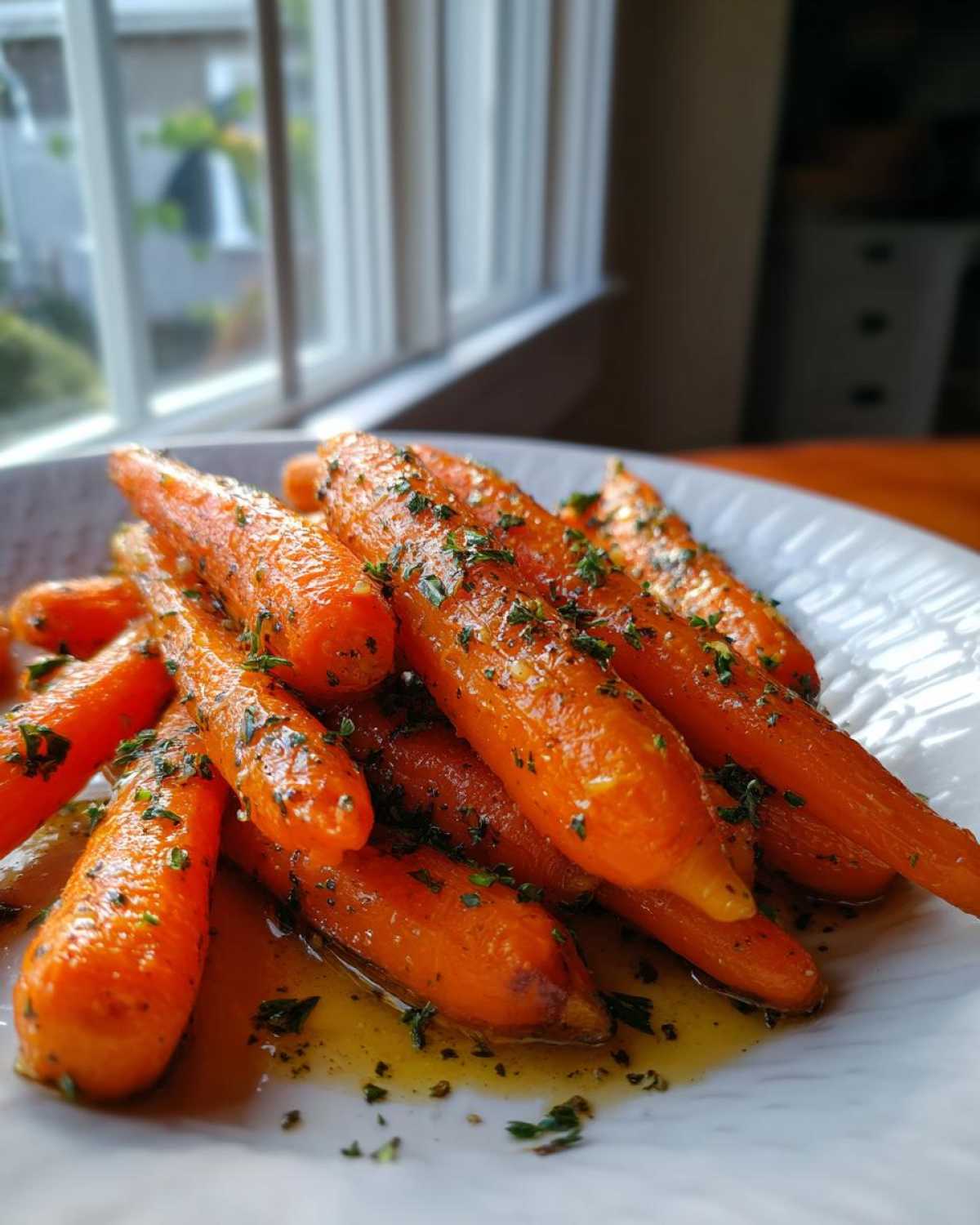 Maple Dijon Glazed Carrots - detail 4