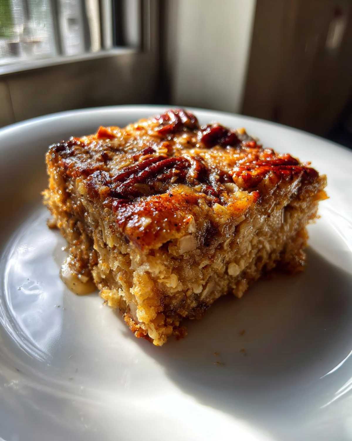 Maple Pecan Baked Oatmeal - detail 1