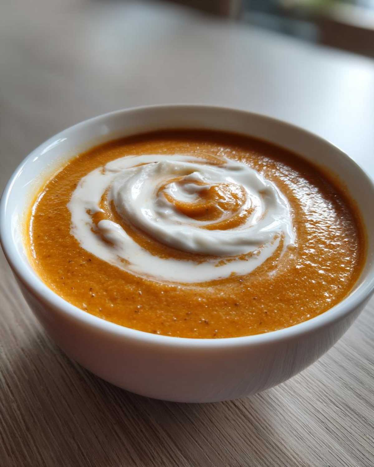 Moroccan Spiced Carrot Soup - detail 4