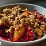 Pear Cranberry Crisp