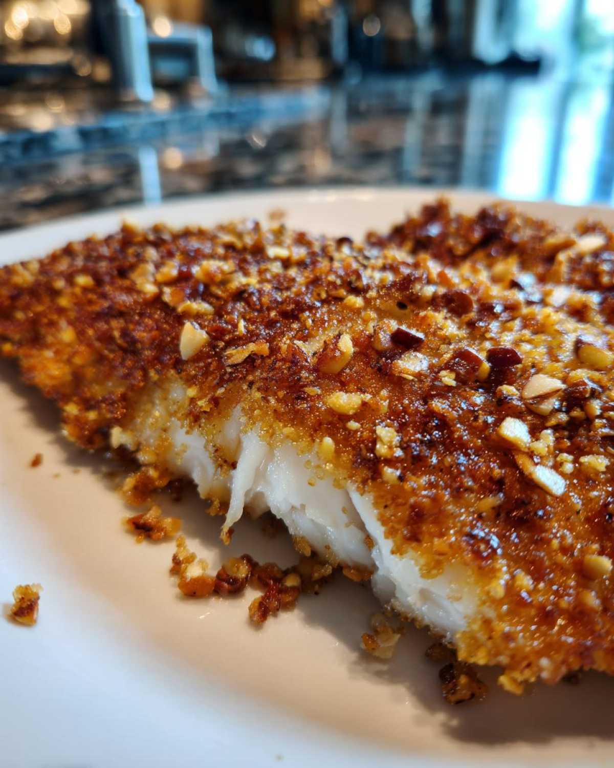 Pecan Crusted Tilapia - detail 2