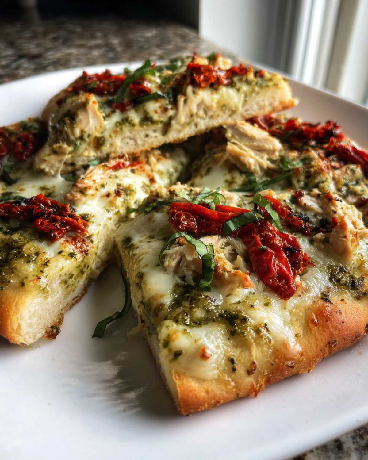 Pesto Chicken Flatbread - detail 1