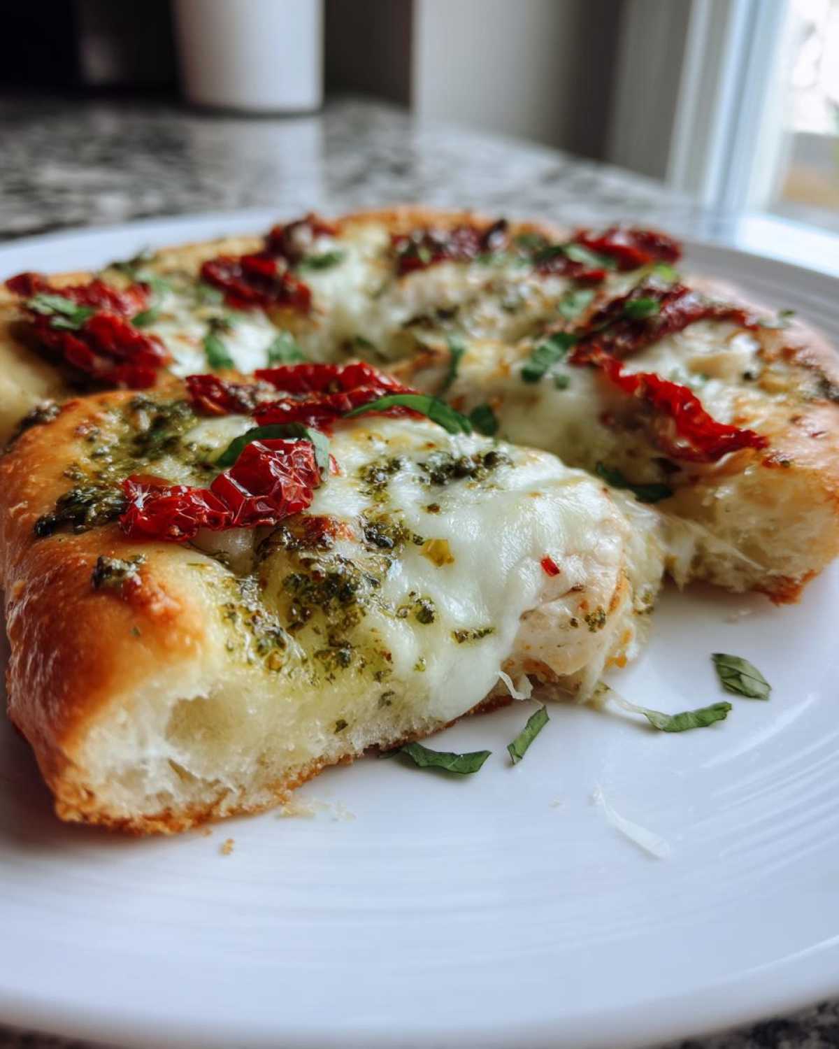 Pesto Chicken Flatbread - detail 2