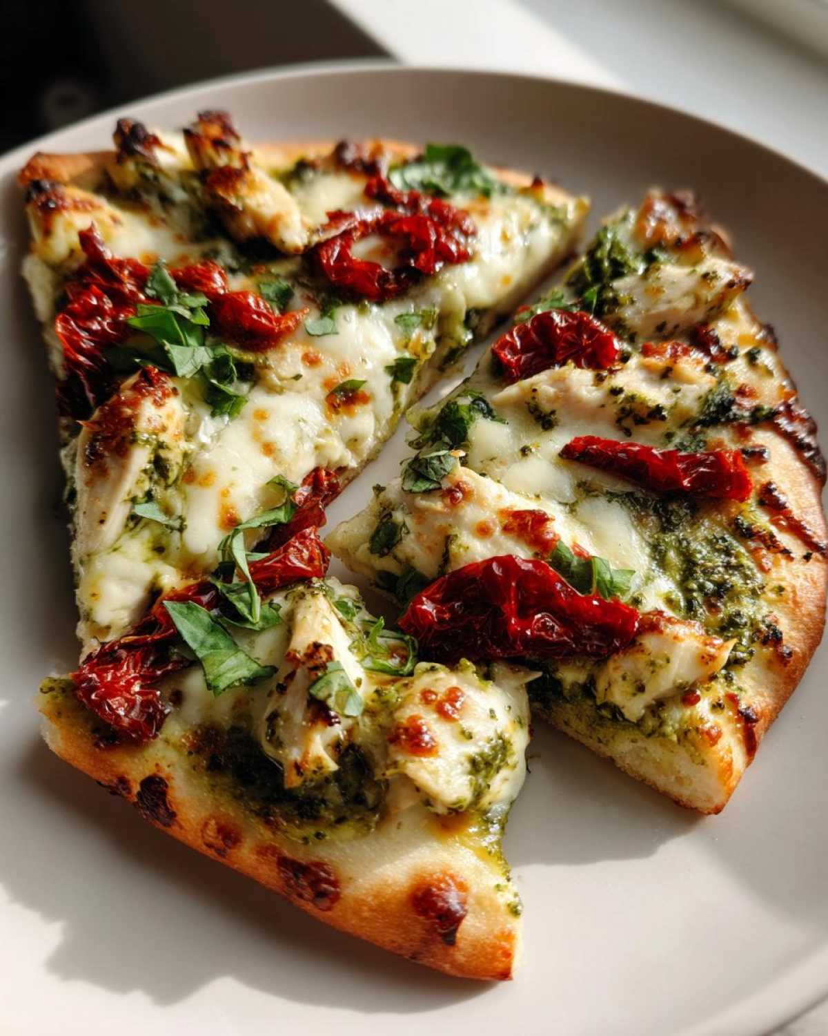 Pesto Chicken Flatbread - detail 4