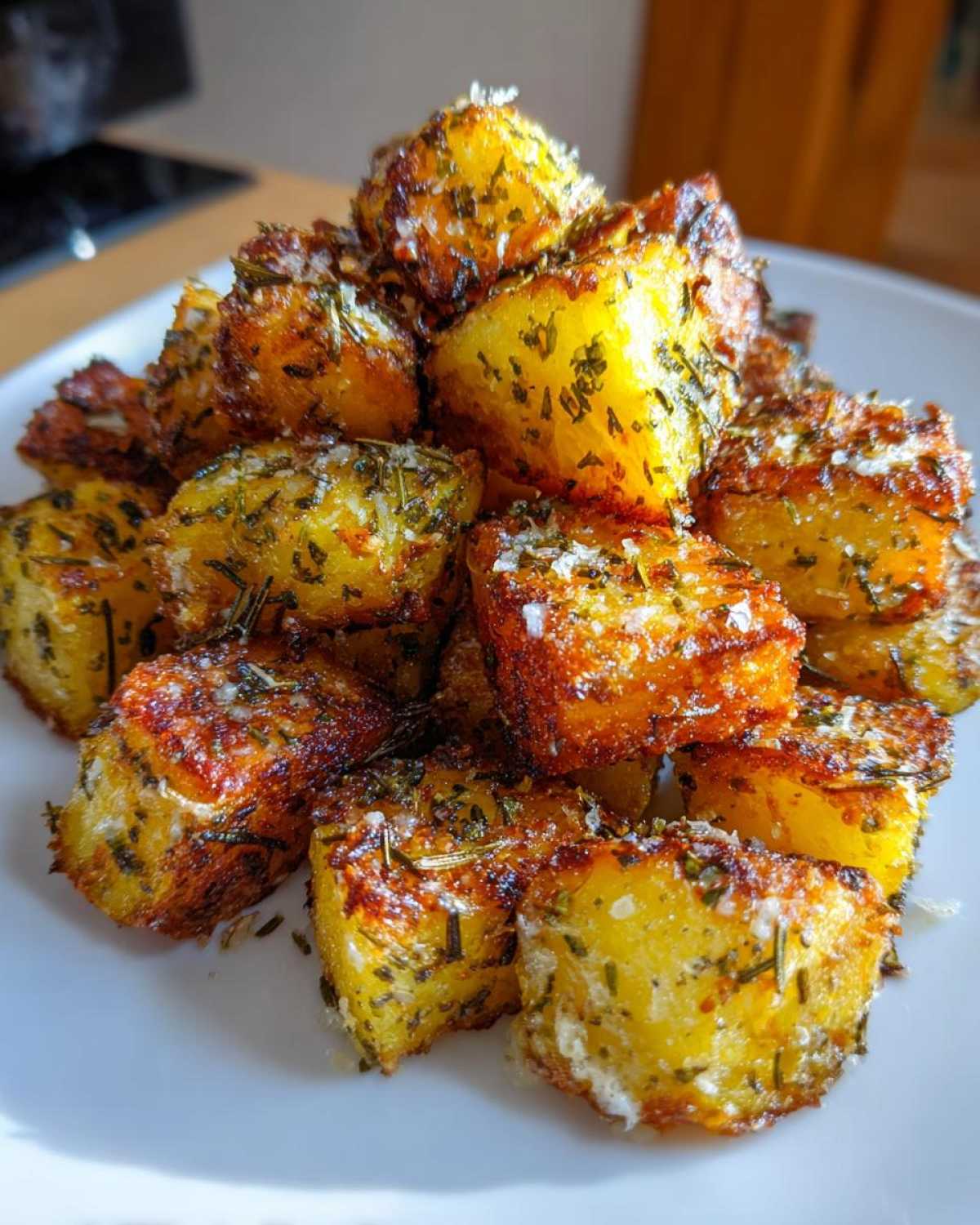 Rosemary Parmesan Roasted Potatoes - detail 4