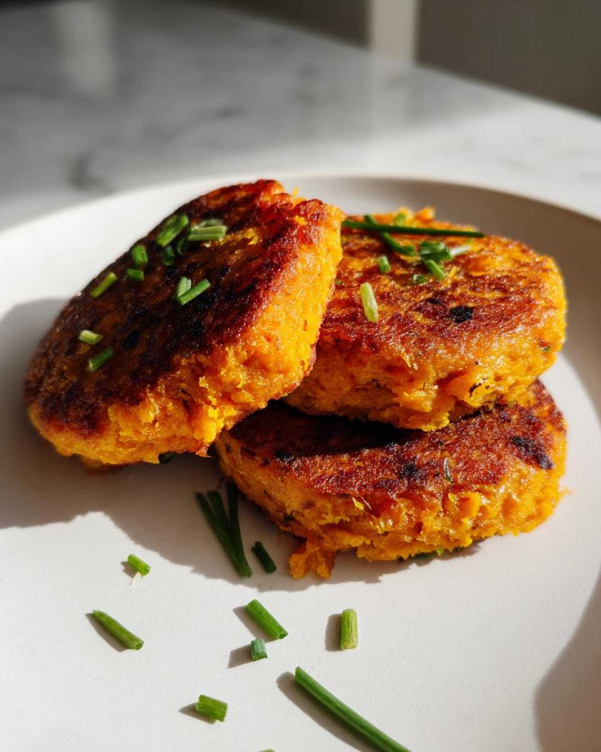 Savory Sweet Potato Cakes - detail 4