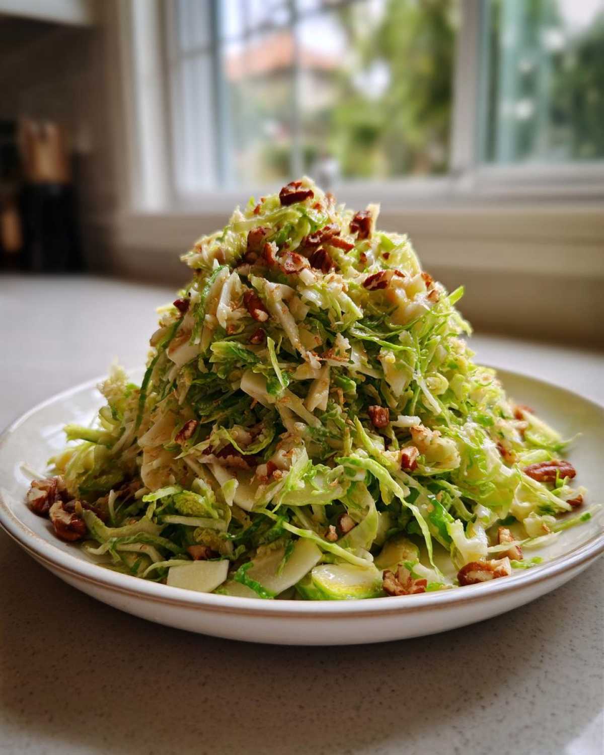 Shaved Brussels Sprouts and Apple Slaw - detail 3