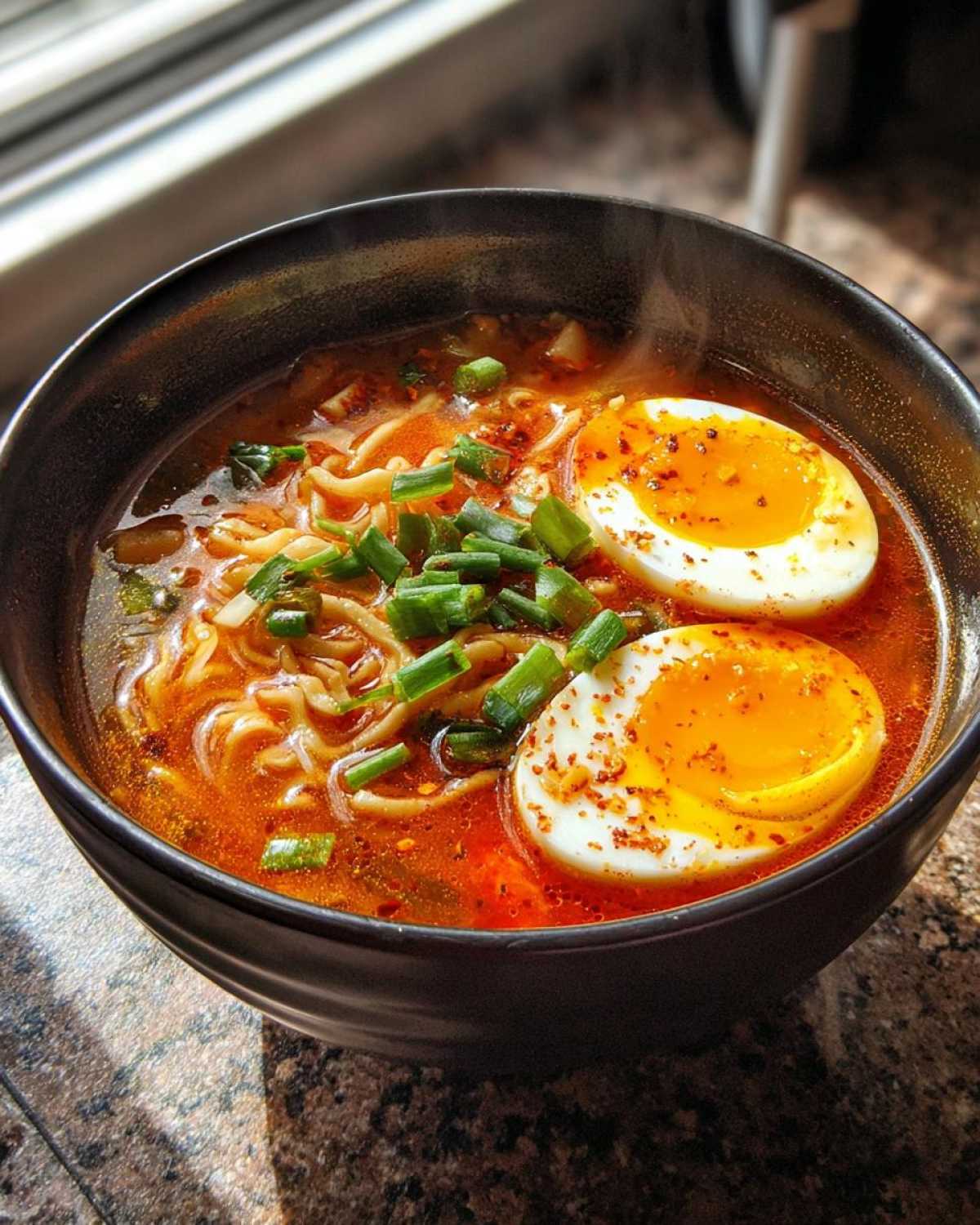 Spicy Miso Ramen with Soft-Boiled Egg - detail 2