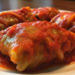 Stuffed Cabbage Rolls with Tomato Sauce