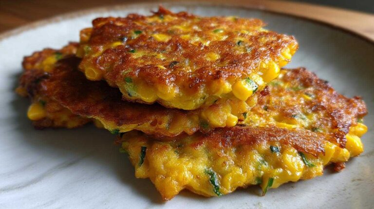 Sweet Corn and Zucchini Fritters