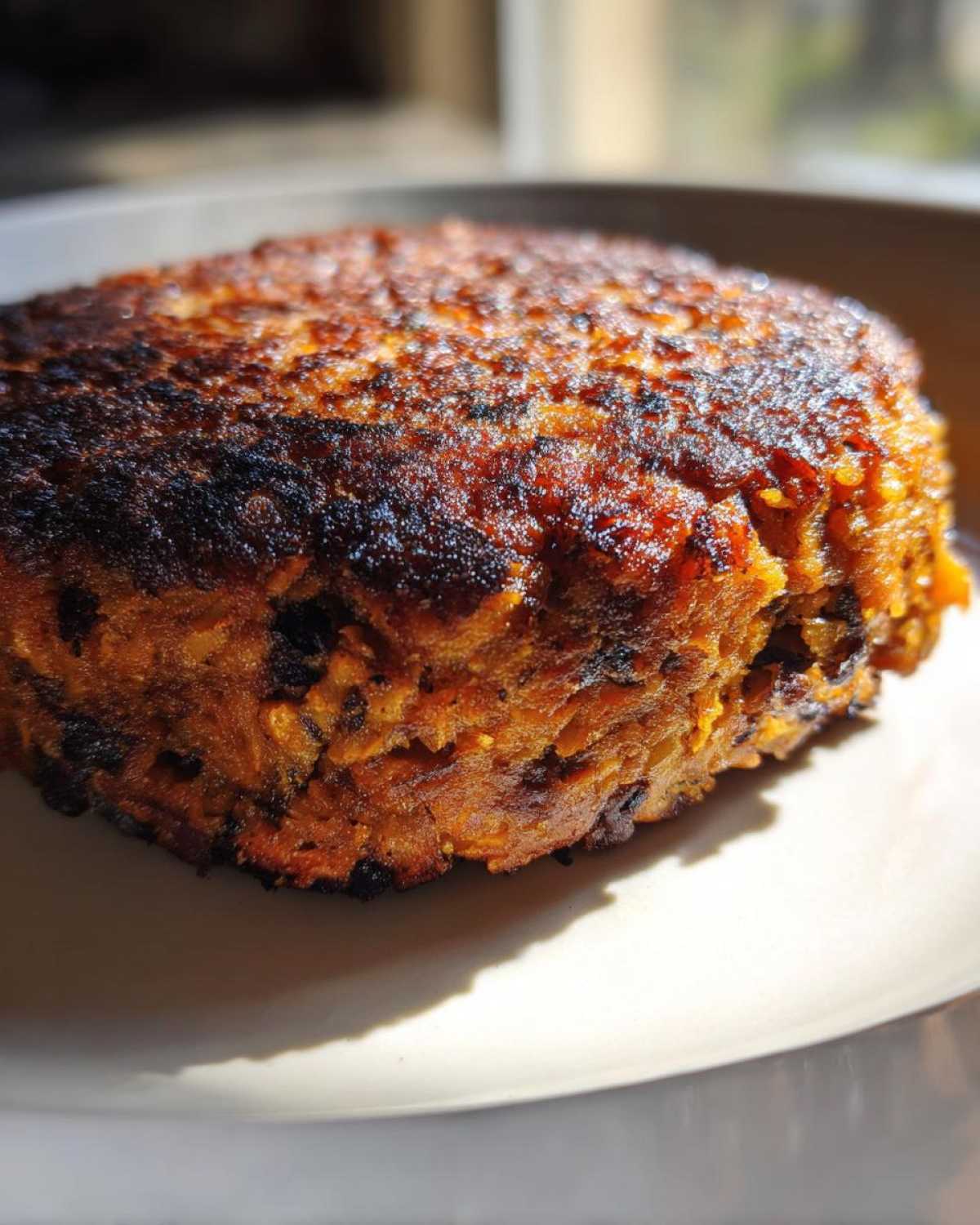 Sweet Potato and Black Bean Burgers - detail 1