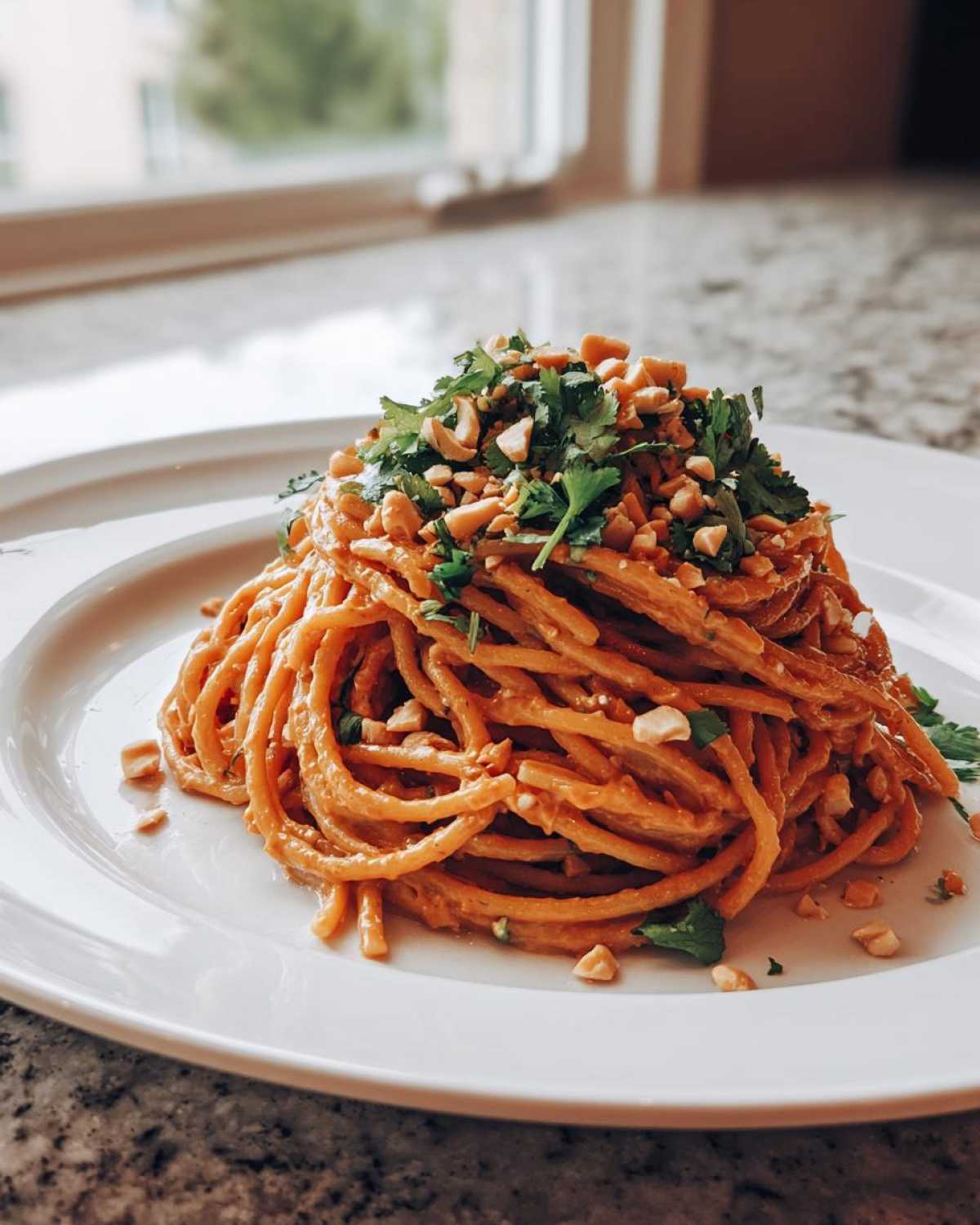 Thai Peanut Noodles - detail 3