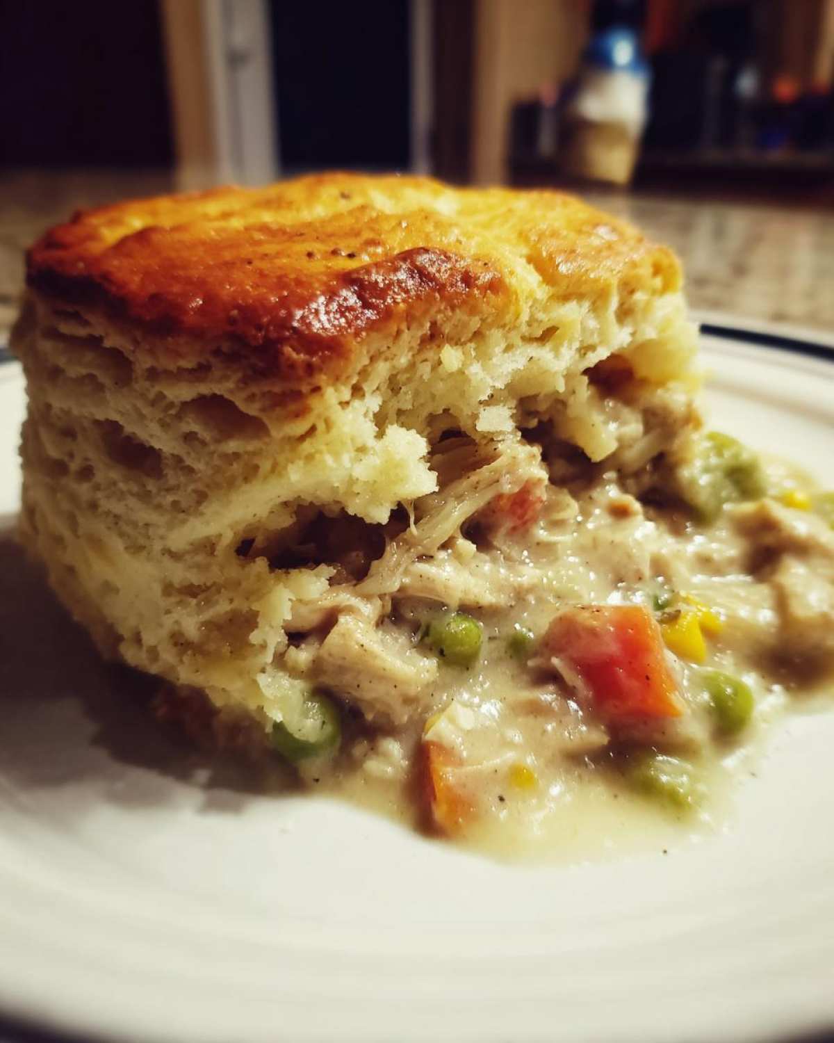 Turkey Pot Pie with Biscuit Topping - detail 3