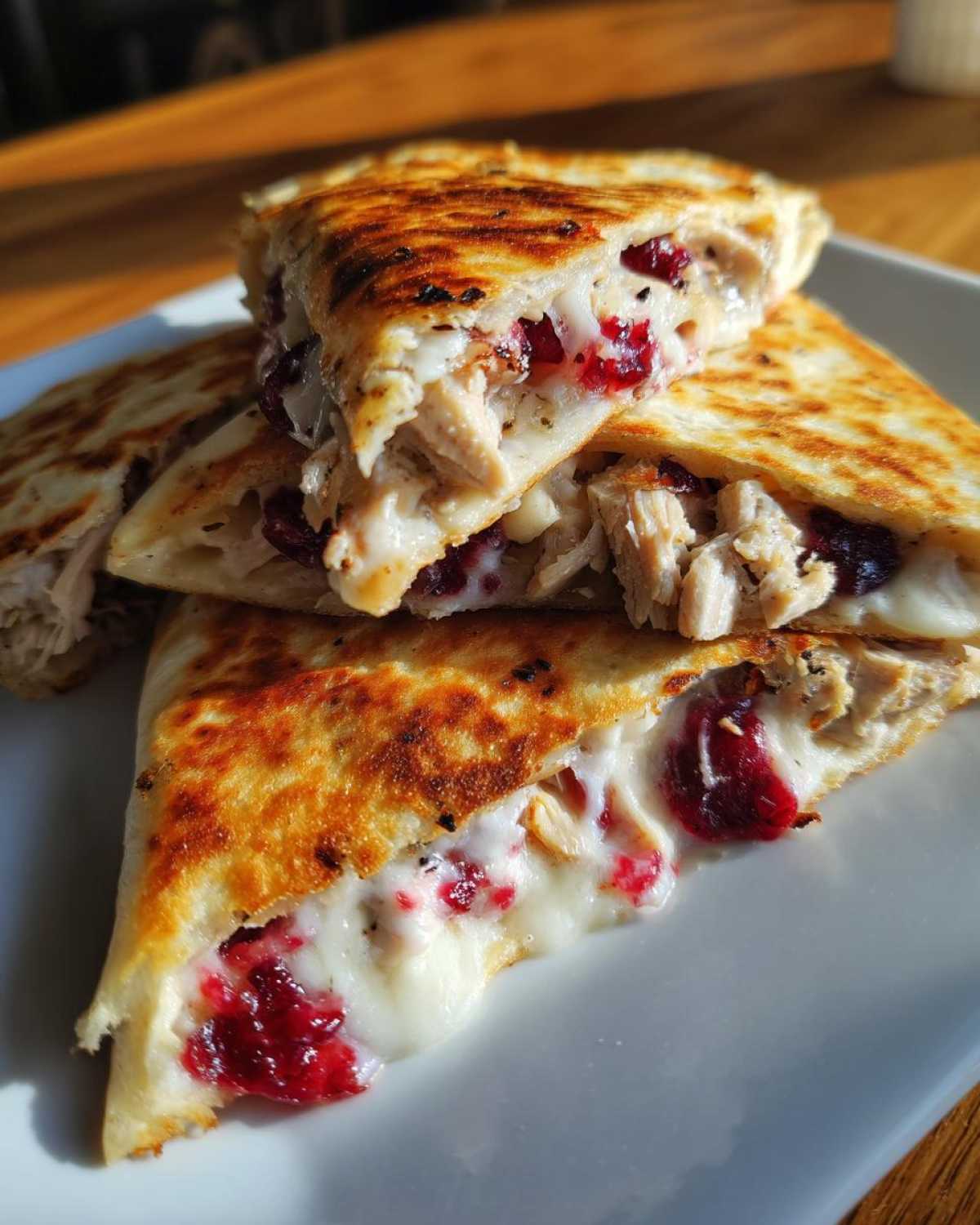 Turkey and Cranberry Quesadillas - detail 3