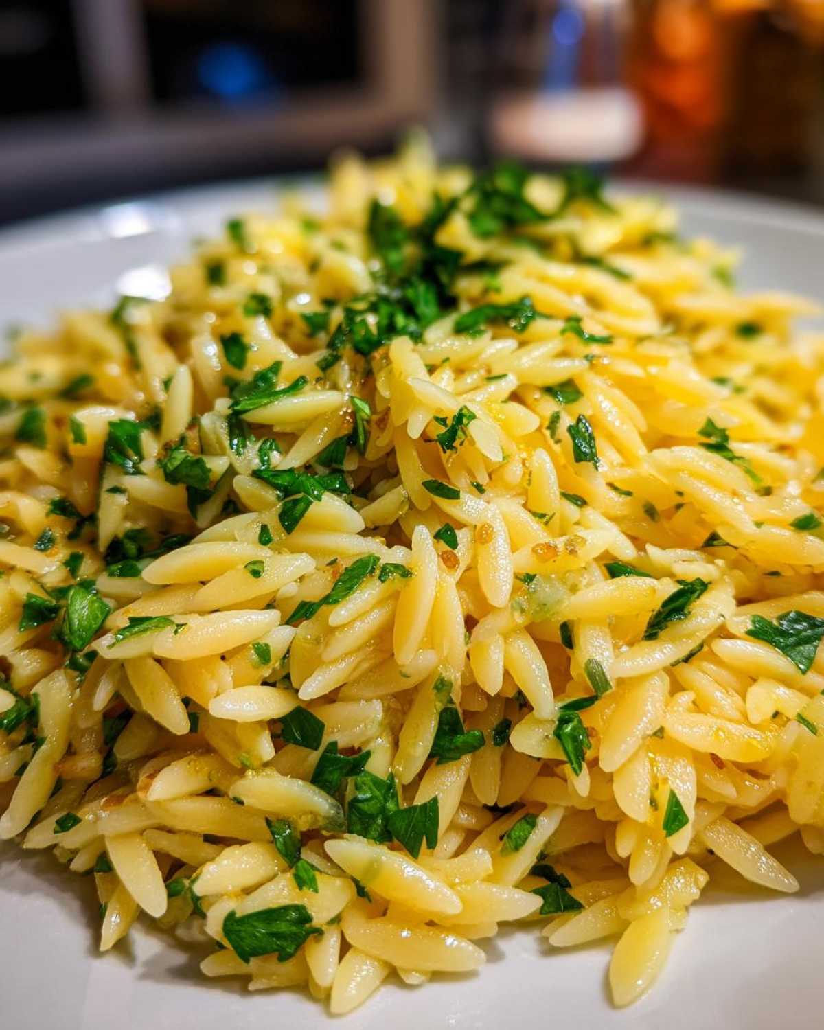Zesty Lemon Garlic Orzo - detail 1
