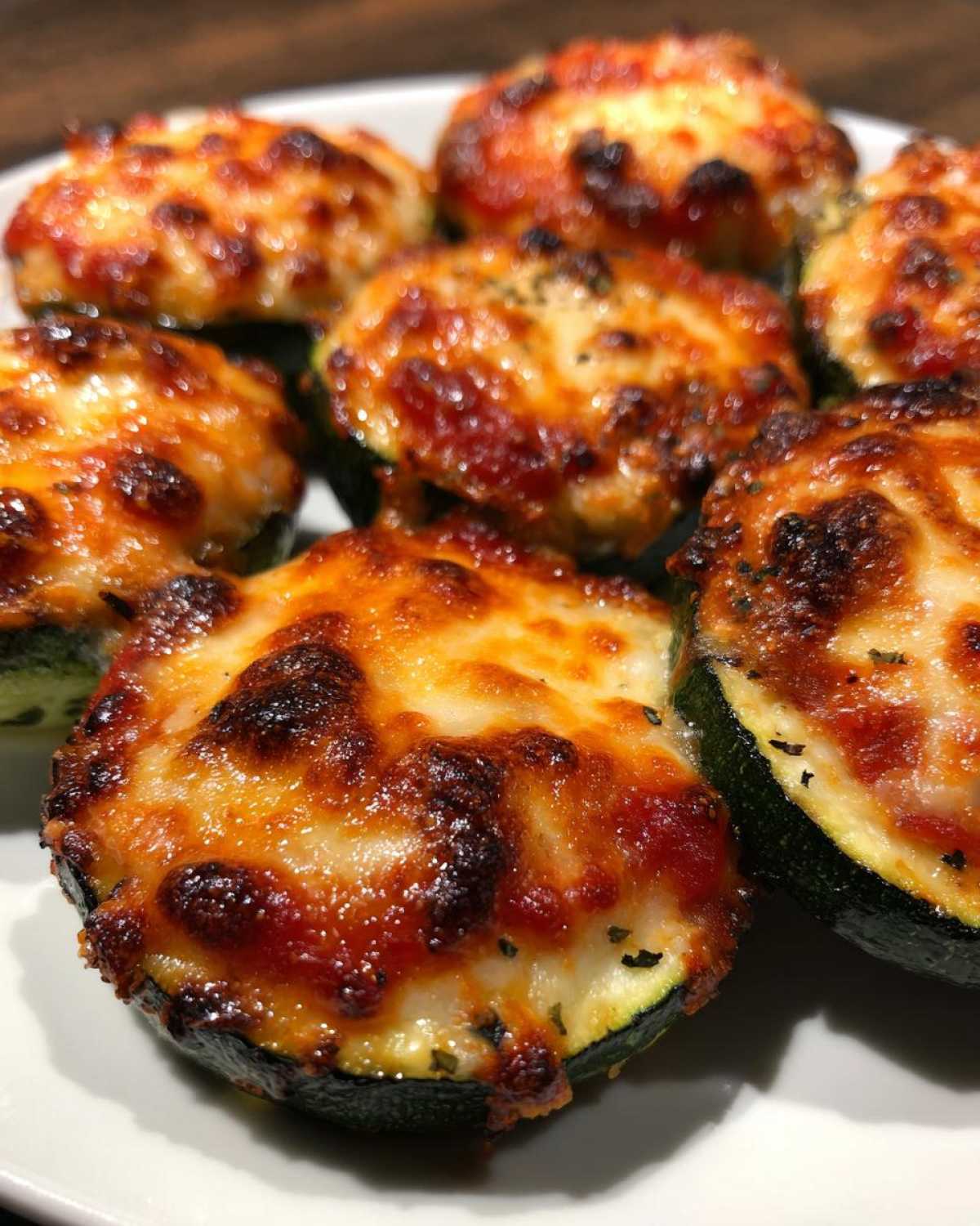 Zucchini Pizza Bites - detail 1