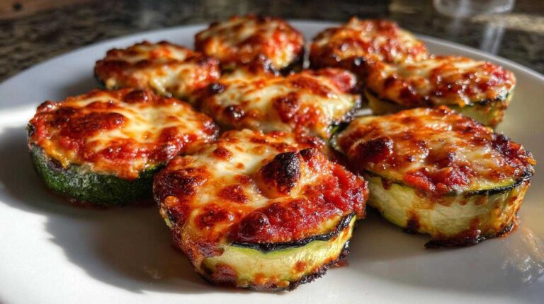 Zucchini Pizza Bites