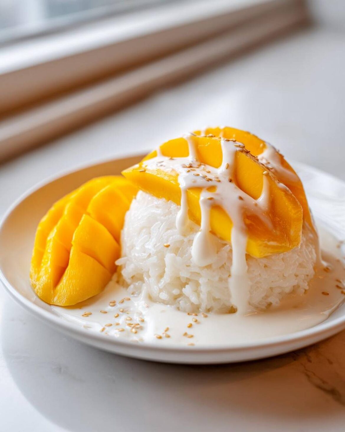 Amazing 4-Step mango sticky rice Comfort - Forkful Heaven